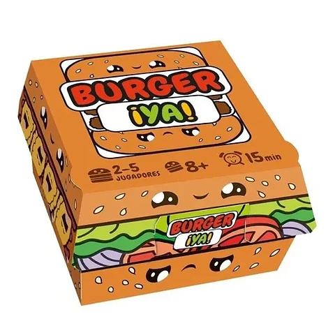 Juego de mesa Burger ¡Ya!