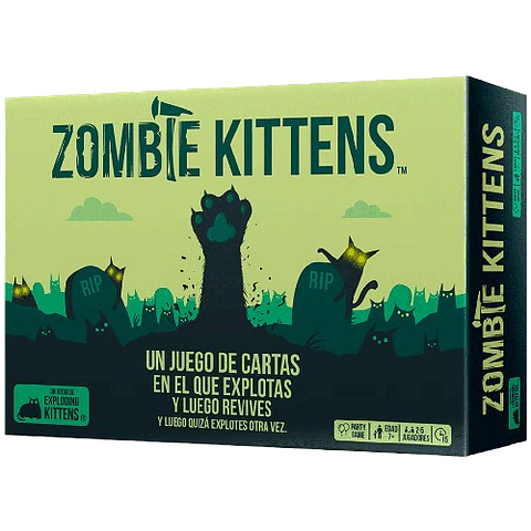 Juego de mesa Zombie Kittens