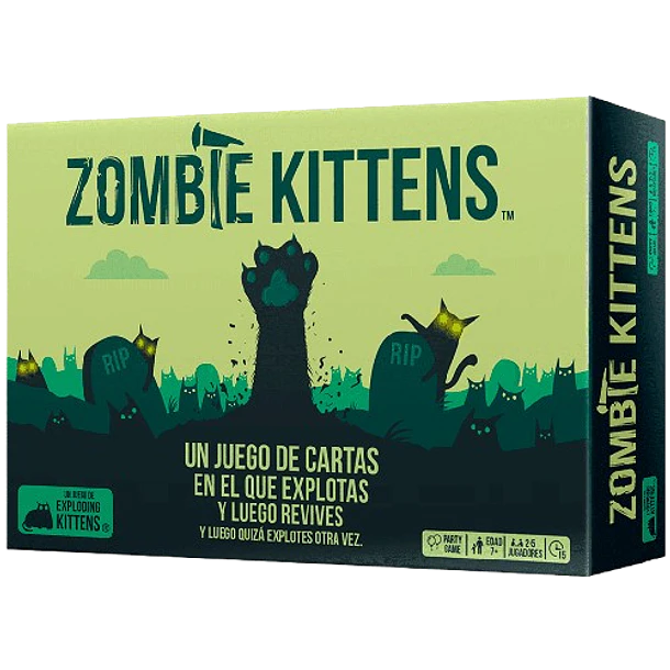 Juego de mesa Zombie Kittens