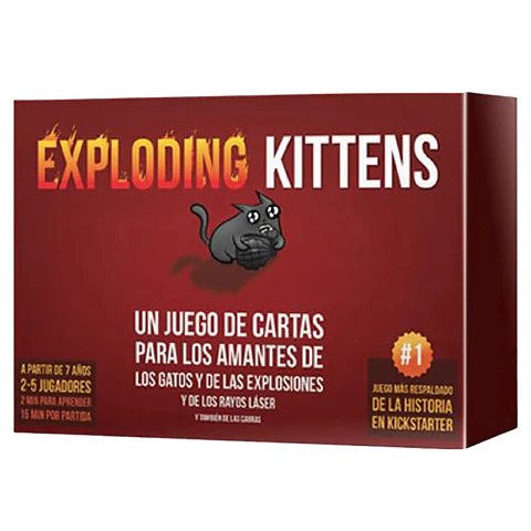 Juego de mesa Exploding Kittens Base