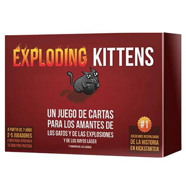 Juego de mesa Exploding Kittens Base