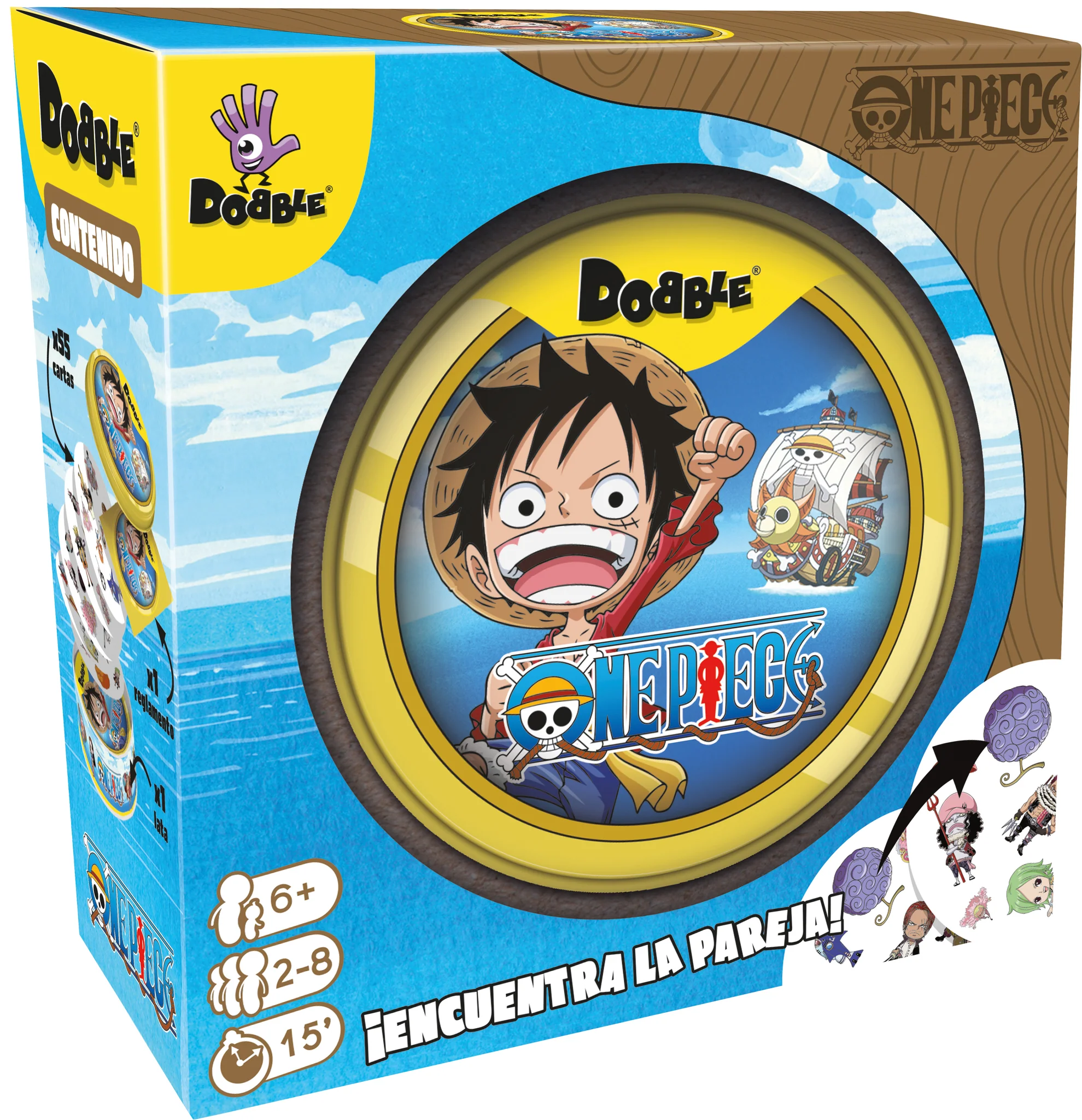 Juego de mesa Dobble One Piece (Eco Sleeve) 1