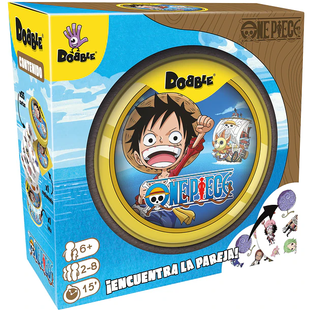 Juego de mesa Dobble One Piece (Eco Sleeve)