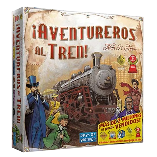 Juego de mesa ¡Aventureros al Tren! America Refresh 1
