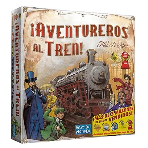 Juego de mesa ¡Aventureros al Tren! America Refresh