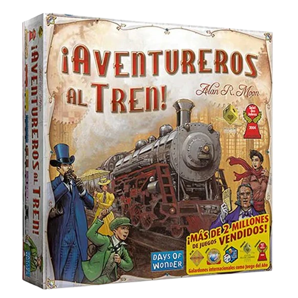Juego de mesa ¡Aventureros al Tren! America Refresh