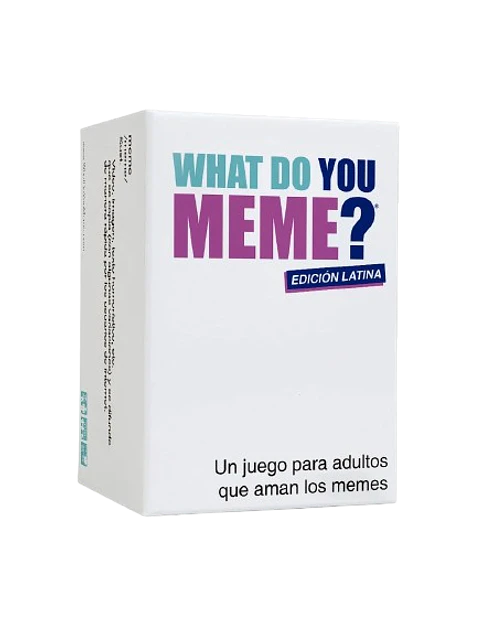 Juego de mesa What Do You Meme? Edición Latina