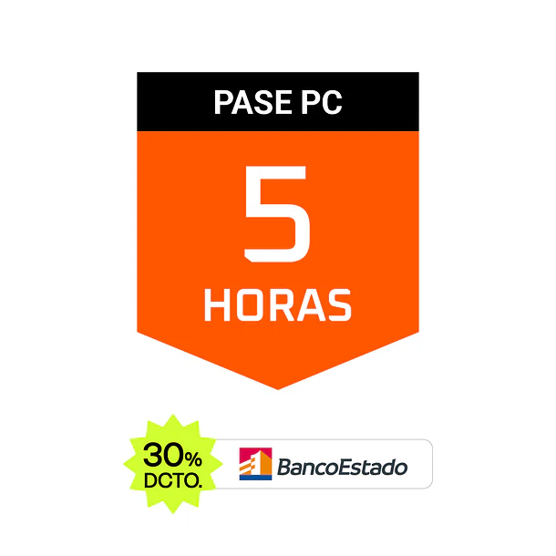 Pase PC 5 Hora — Norte 1