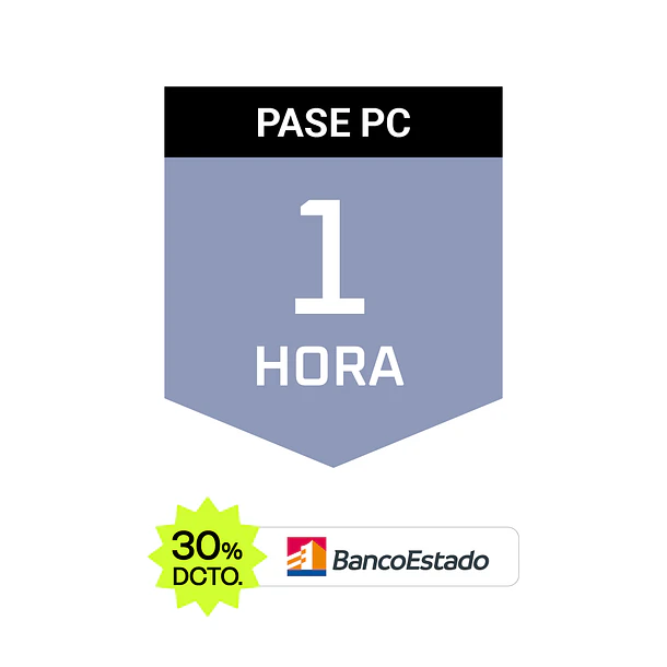 Pase PC 1 Hora — Trébol 1