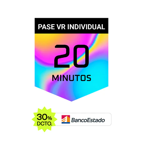 Zona VR Pase Individual 20 Minutos — Vespucio
