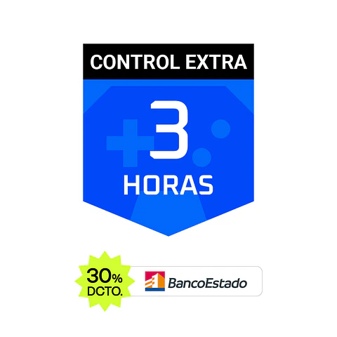 Control Extra (PS5 / SWITCH) 3 Hora — Trébol