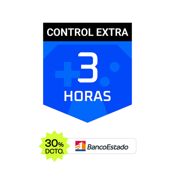 Control Extra (PS5 / SWITCH) 3 Hora — Norte 1