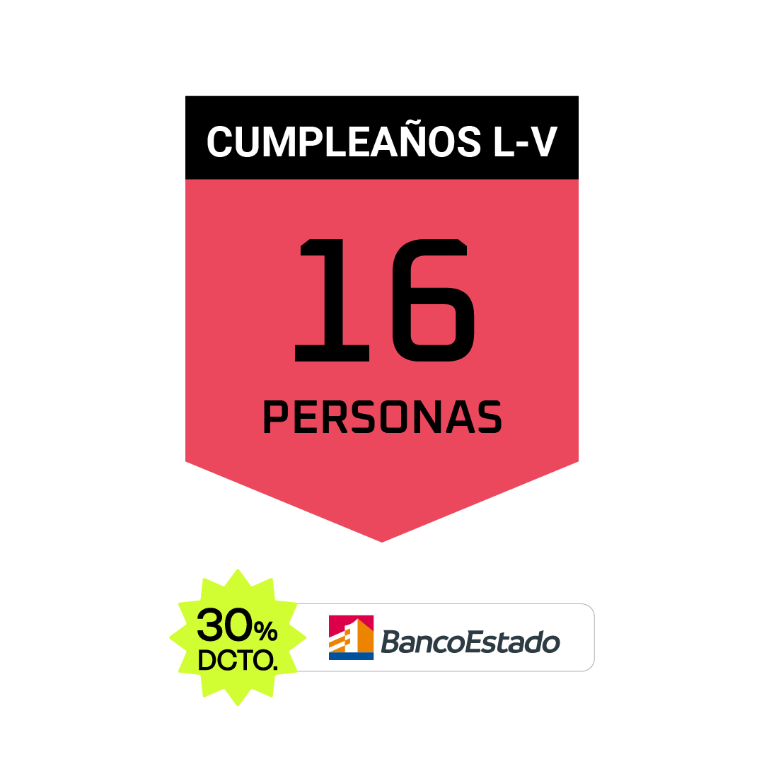 Cumpleaños Gamer — Trébol — 16 personas (Lun-Vie) 1