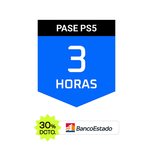 Pase PS5 3 Horas — Trebol 1