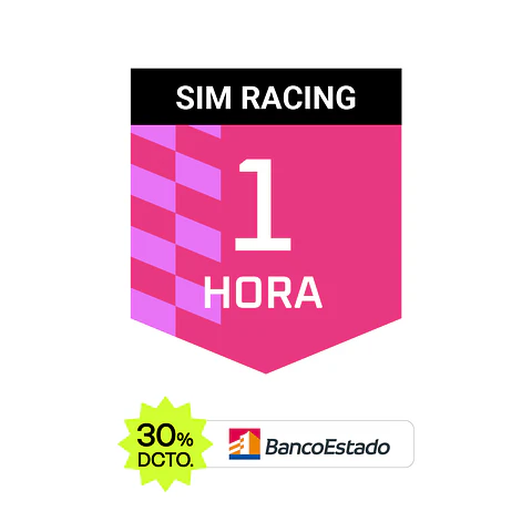 Zona Sim Racing | Pase MVP 1HR + Red Bull — Vespucio