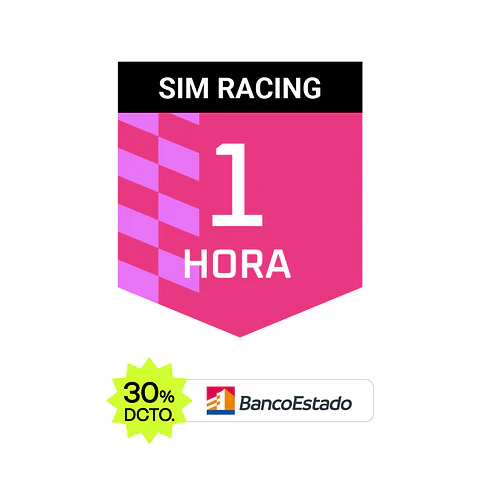 Zona Sim Racing | Pase MVP 1HR + Red Bull — Norte