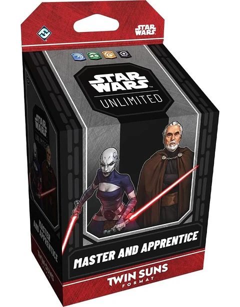 Cartas Star Wars Unlimited - Twin Suns Deck Display 2026 Ingles