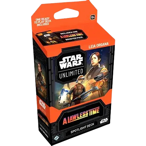 Cartas Star Wars Unlimited - A Lawless Time Spotlight Deck Display Inglés