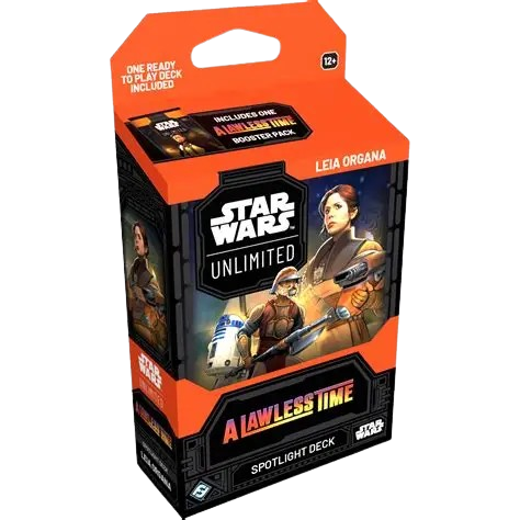 Cartas Star Wars Unlimited - A Lawless Time Spotlight Deck Display Español 1