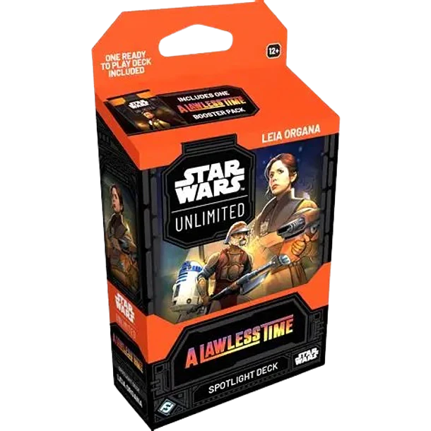 Cartas Star Wars Unlimited - A Lawless Time Spotlight Deck Display Español
