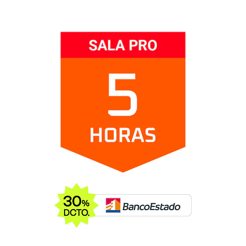 Sala Pro Coca-Cola Sin Azúcar Pase 5 horas (Viernes a Domingo) — Vespucio