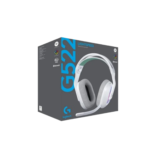 Audifono Gamer Logitech G522 Lightspeed White 3