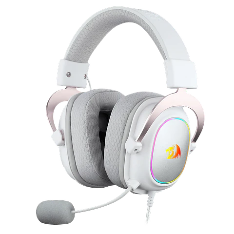 Audífono Gamer Redragon Zeus X RGB White