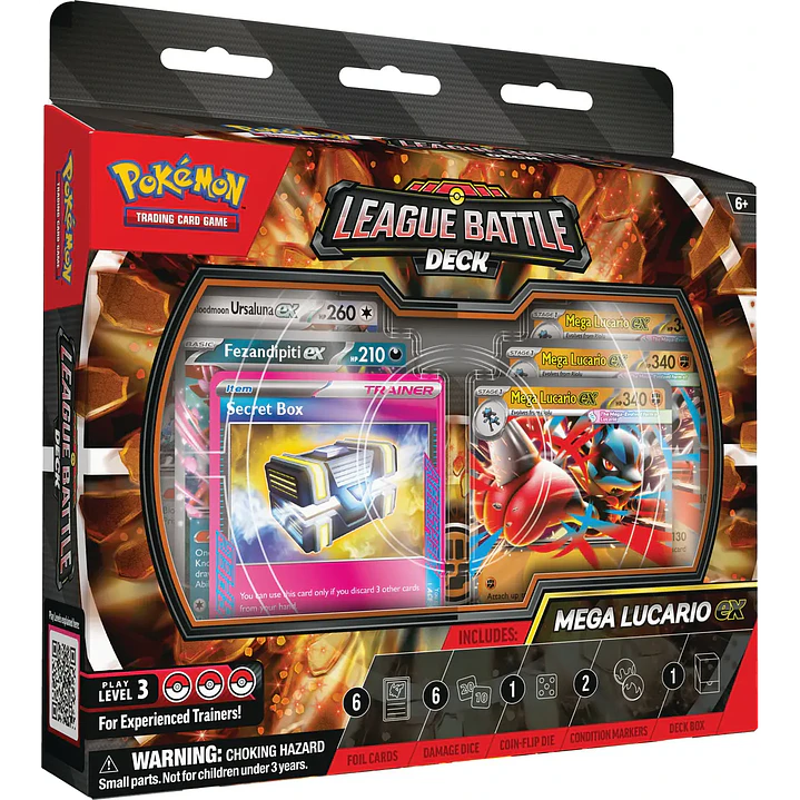 Battle Deck Ingles Mega Lucario EX Cartas Pokémon 1