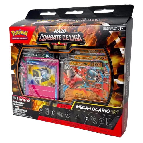 Battle Deck Español Mega Lucario EX Cartas Pokémon 1