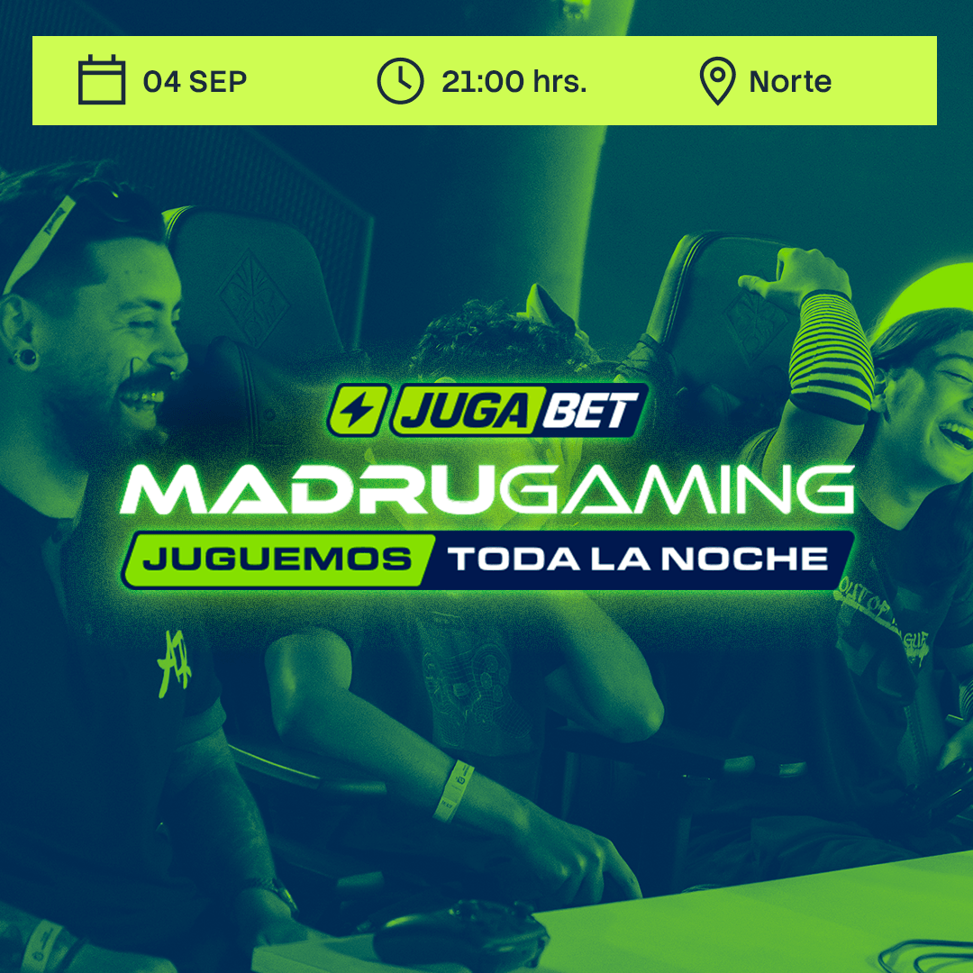 Madrugaming ft. Jugabet Norte - 4 Septiembre 1