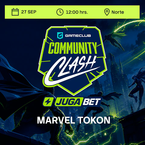 Community Clash invita Jugabet - Marvel Tokkon
