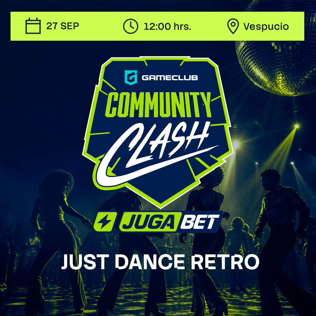 Community Clash invita Jugabet - Just Dance Retro 1