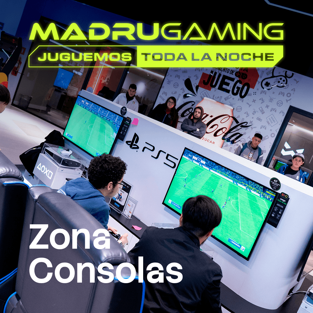 Madrugaming - Vespucio - Zona PlayStation 1