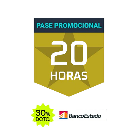 Pase Promocional 20 Horas — Trébol