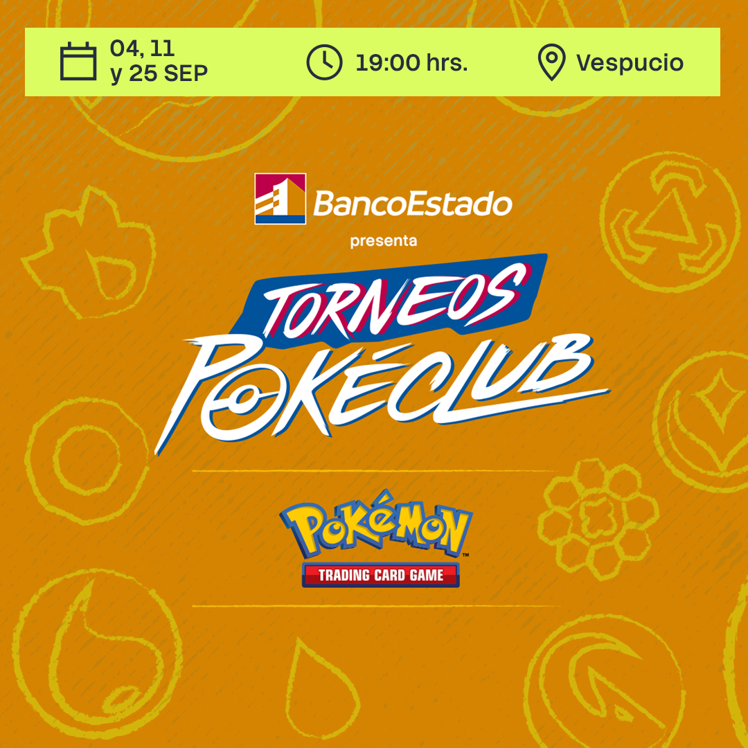Torneos Pokéclub — Casuales - Vespucio 1