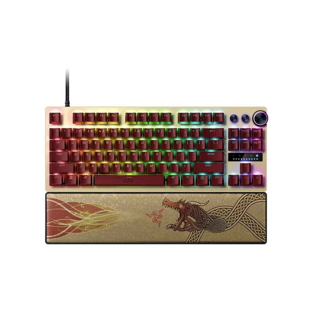 Teclado Gamer Razer HUNTSMAN V3 TKL Counter Strike 2 1