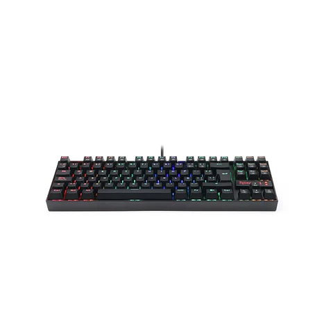 Teclado Redragon Kumara Rainbow Black Switch Red esp