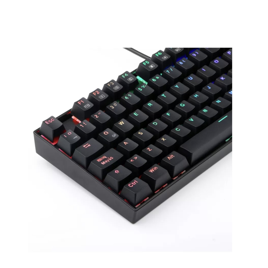 Teclado Redragon Kumara Rainbow Black Switch Red esp 4
