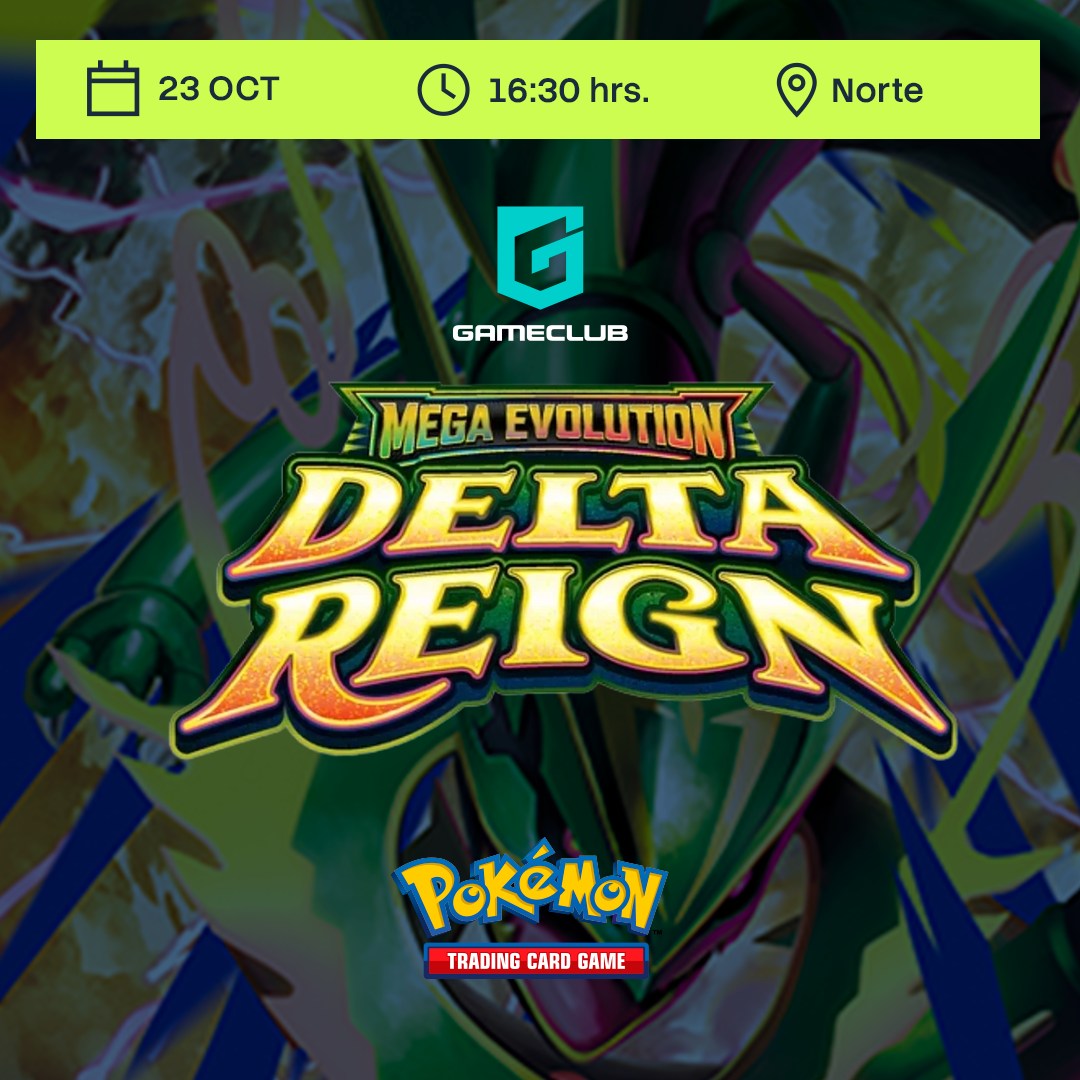 Pre-Realease POKEMON - MEGAEVOLUTION - DELTA REIGN - Norte 1