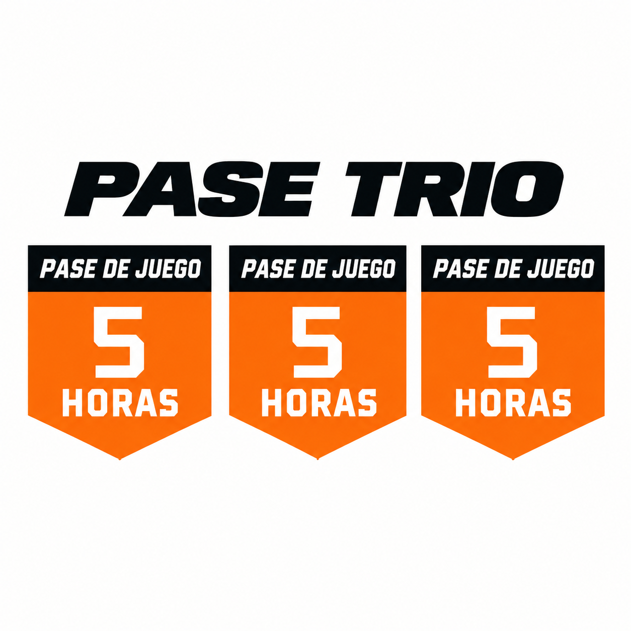 Pase Trio 5 Horas - Trébol 1