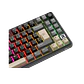 Teclado Gamer Royal Kludge X87 PHANTOM Beige sw Inalambrico - Miniatura 2