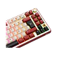 Teclado Gamer Royal Kludge X87 BORDEAUX RED CREAM sw Inalambrico - Miniatura 2
