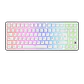 Teclado Gamer Royal Kludge X87 BlackNight Cream Sw con cable - Miniatura 1