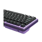 Teclado Gamer Royal Kludge X87 Blackberry Cream sw con cable - Miniatura 2