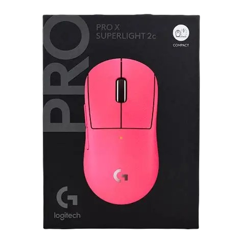 Mouse Logitech Pro X 2c Superlight Rosa 2