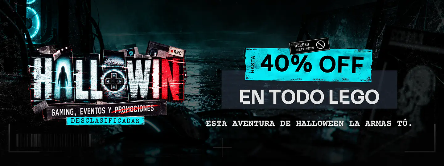 Hallowin: hasta 40% de descuento en LEGO