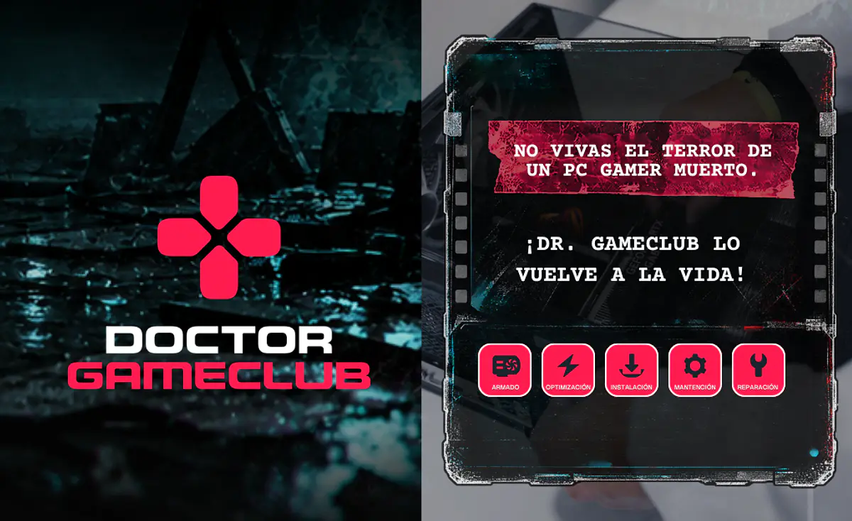 Hallowin Doctor GameClub: servicio técnico para PC gamer
