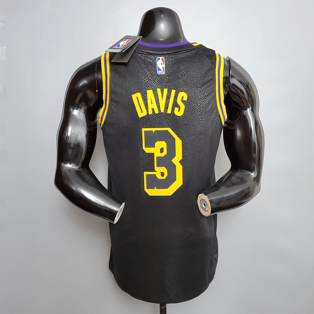 Lakers Anthony Davis #3 BLACK