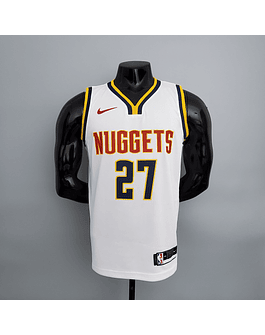 Denver NUGGETS Jamal Murray #27 WHITE