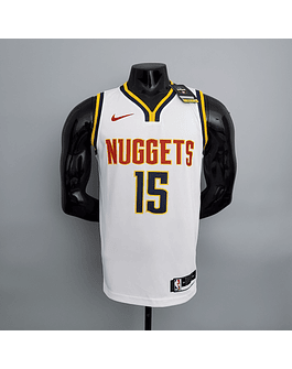 Denver NUGGETS Nikola Jokic #15 WHITE